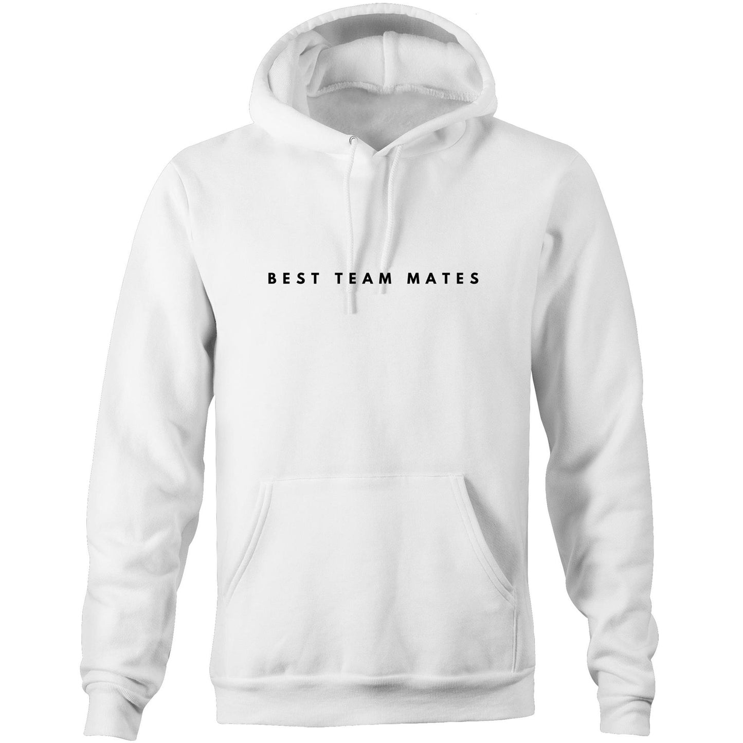 Best Team Mates Fonty - AS Colour Stencil - Pocket Hoodie Sweatshirt