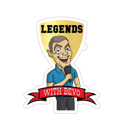 Legends with Bevo - Kiss-Cut Stickers
