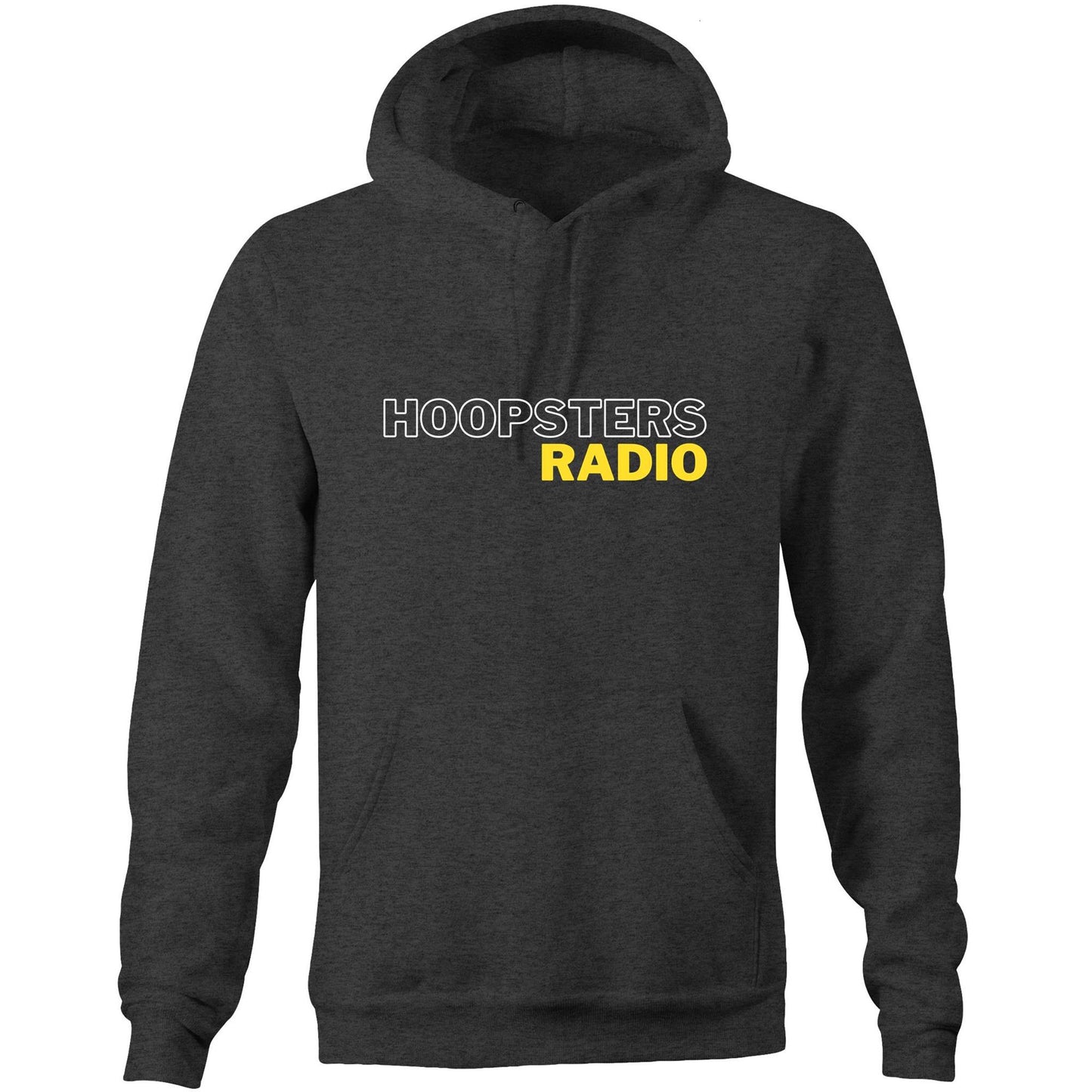 Hoopsters Radio - AS Colour Stencil - Pocket Hoodie Sweatshirt