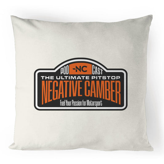 Negative Camber - 100% Linen Cushion Cover