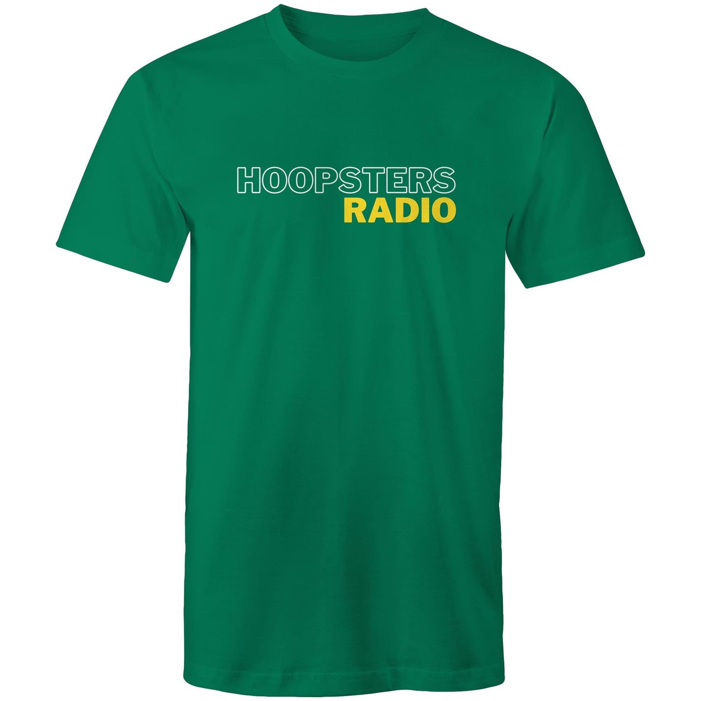 Hoopsters Radio (Yellow) AS Colour Staple - Mens T-Shirt