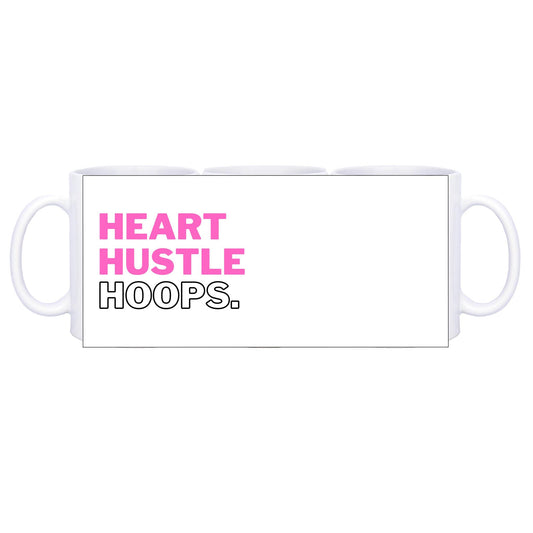 Heart Hustle Hoops - 11oz Ceramic Mug