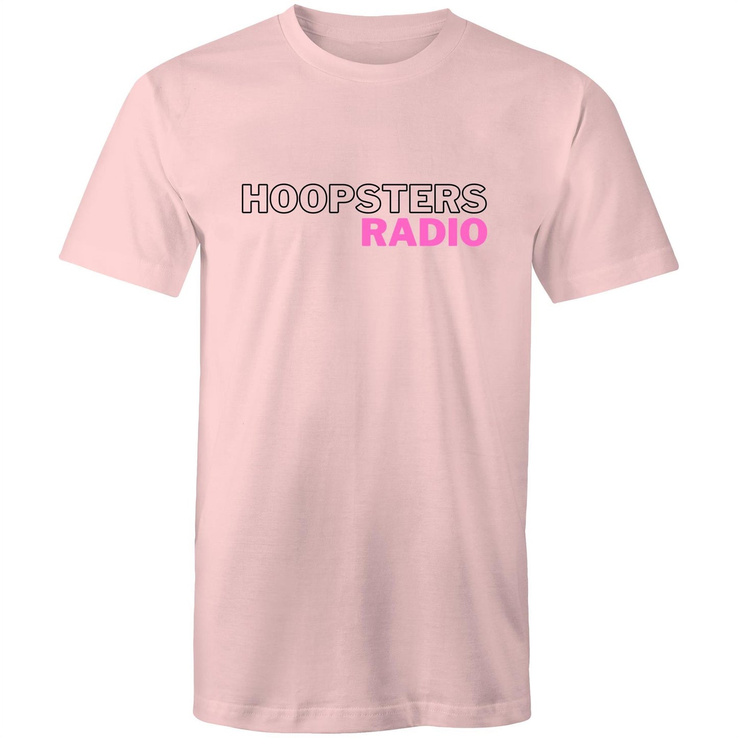 Hoopsters Radio (Pink) - AS Colour Staple - Mens T-Shirt