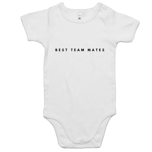 Best Team Mates Fonty - AS Colour Mini Me - Baby Onesie Romper