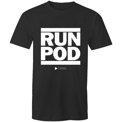 RUN POD (All White) AS Colour Staple - Mens T-Shirt