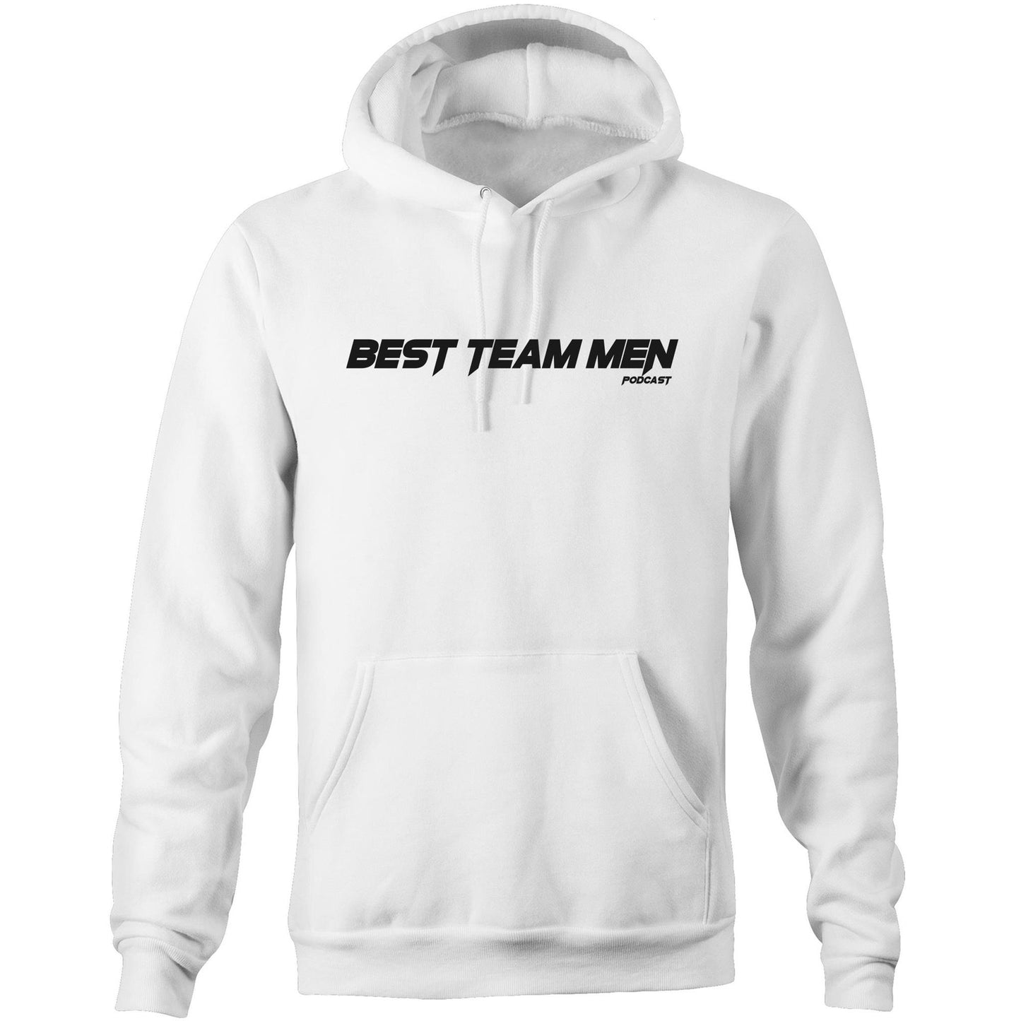 Best Team Mates (Black font) - AS Colour Stencil - Pocket Hoodie Sweatshirt