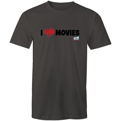 'I Love Movies' - Is This Movie For You? (black font) - AS Colour Staple - Mens T-Shirt