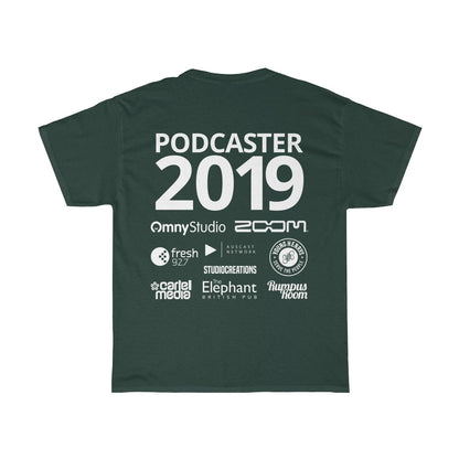 #ADLPODFEST 2019 Podcaster Official Tee - Unisex Heavy Cotton Tee