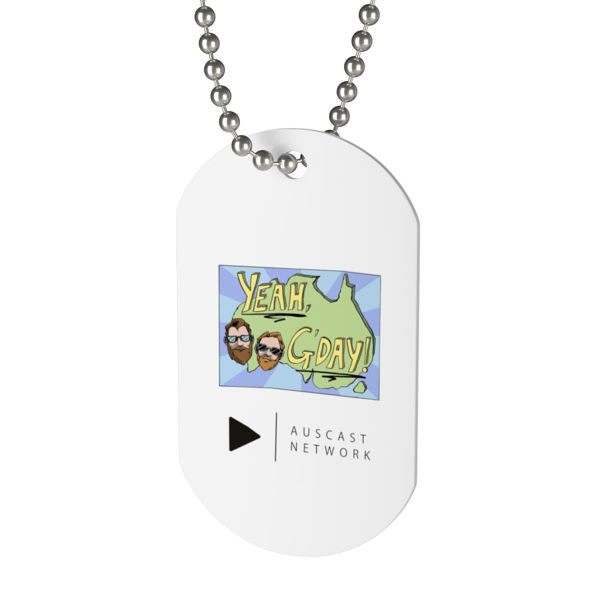 Yeah G'day Dog Tag