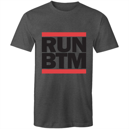 RUN BTM (Black Font) - AS Colour Staple - Mens T-Shirt