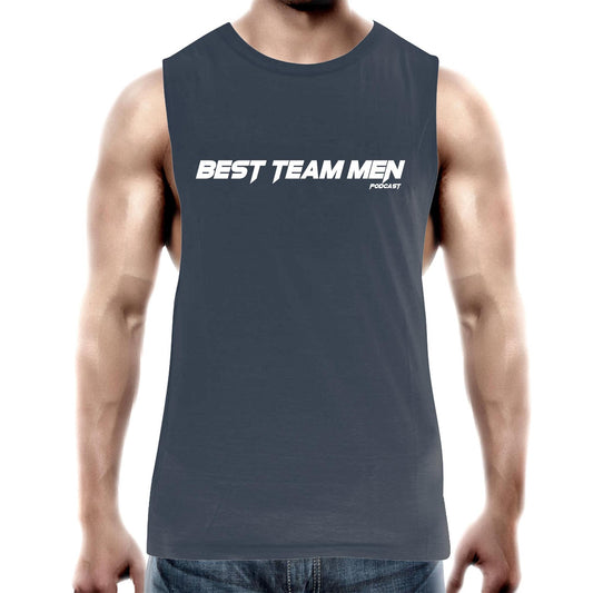 Best Team Mates (White Font) - AS Colour Barnard - Mens Tank Top Tee