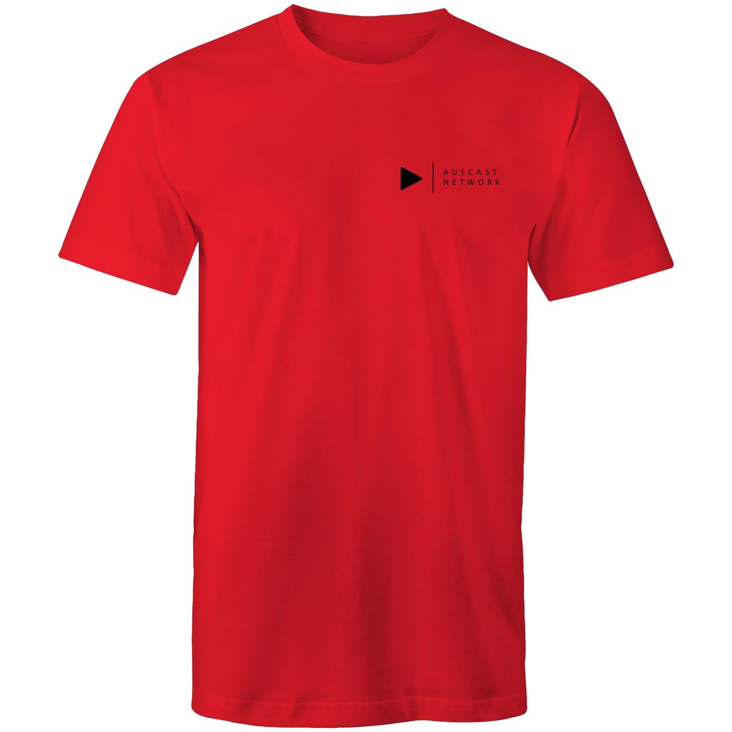 Auscast Network (black pocket logo) - AS Colour Staple - Mens T-Shirt