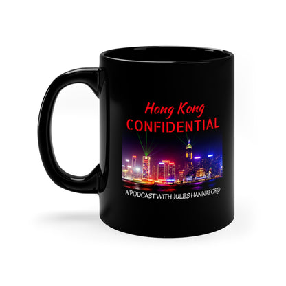 Hong Kong Confidential Black mug 11oz