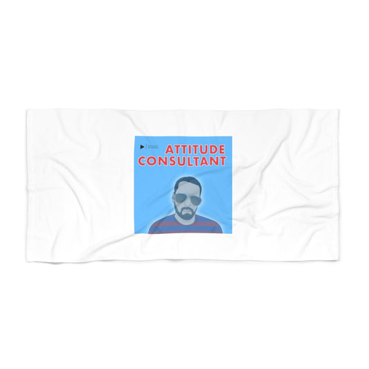 Attitude Consultant Beach Towel