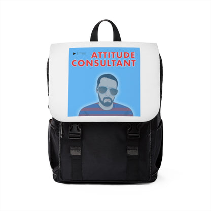 Attitude Consultant Unisex Casual Shoulder Backpack