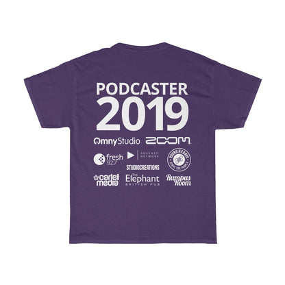 #ADLPODFEST 2019 Podcaster Official Tee - Unisex Heavy Cotton Tee