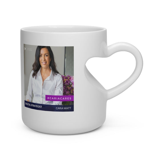 #CariaCares - Heart Shape Mug