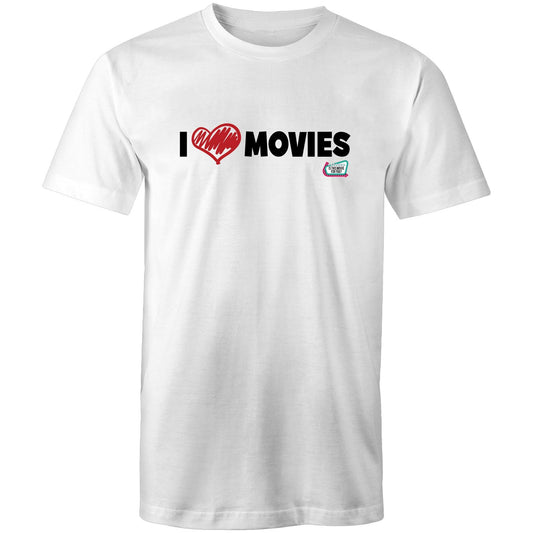 'I Love Movies' - Is This Movie For You? (black font) - AS Colour Staple - Mens T-Shirt