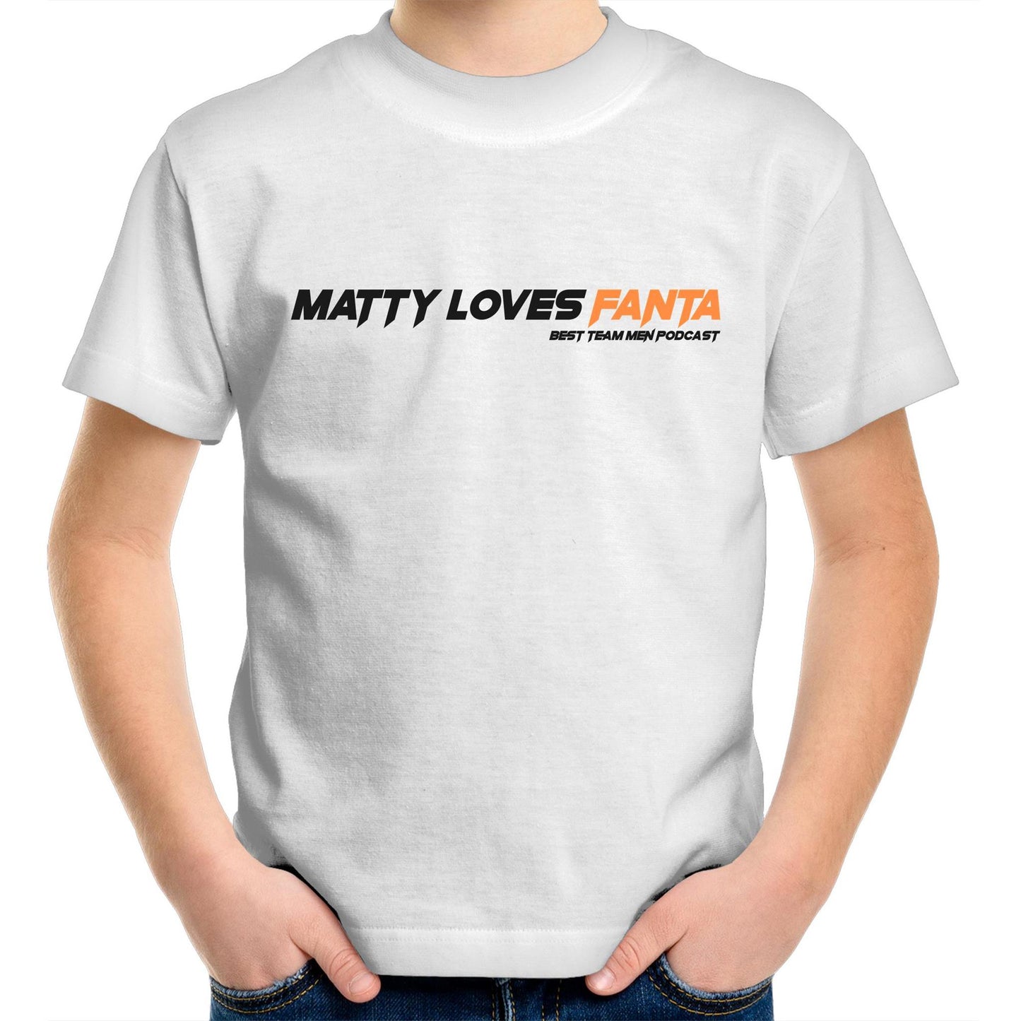 Matty Loves Fanta - Best Team Men - AS Colour Kids Youth Crew T-Shirt