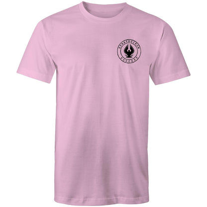 Strategikon pocket logo (black) AS Colour Staple - Mens T-Shirt