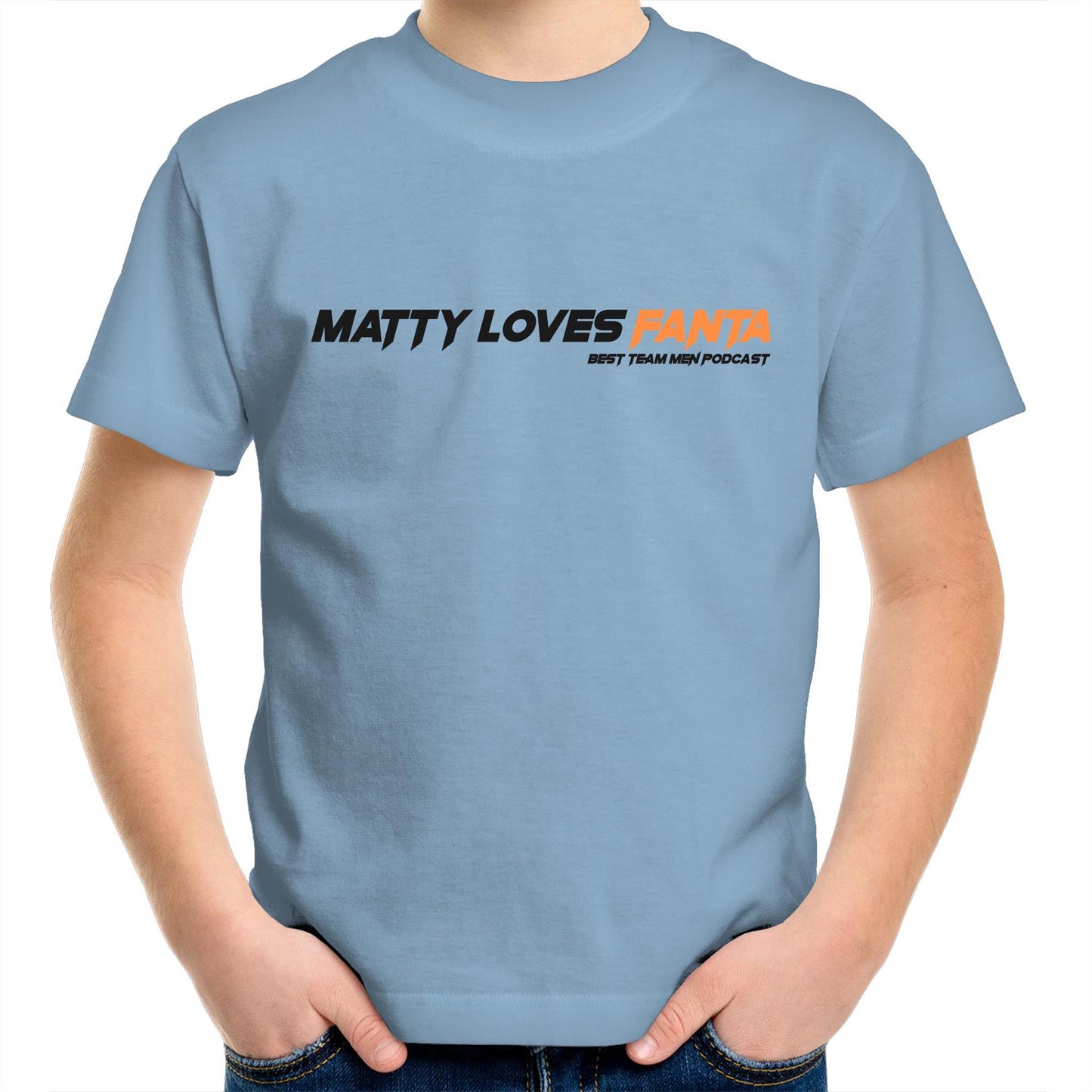 Matty Loves Fanta - Best Team Men - AS Colour Kids Youth Crew T-Shirt