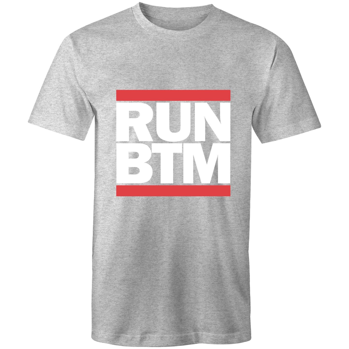 RUN BTM (White Font) - AS Colour Staple - Mens T-Shirt