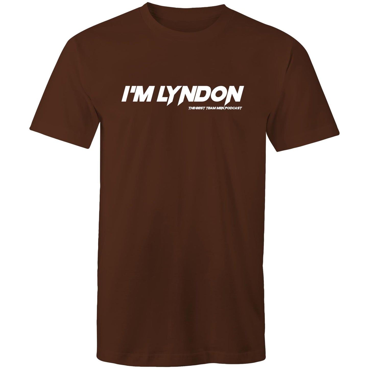 'I'm Lyndon' (White Font) AS Colour Staple - Mens T-Shirt